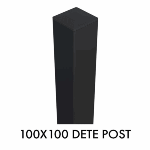 Zeus Steel-3000mm POST- 100x100mm -BLACK