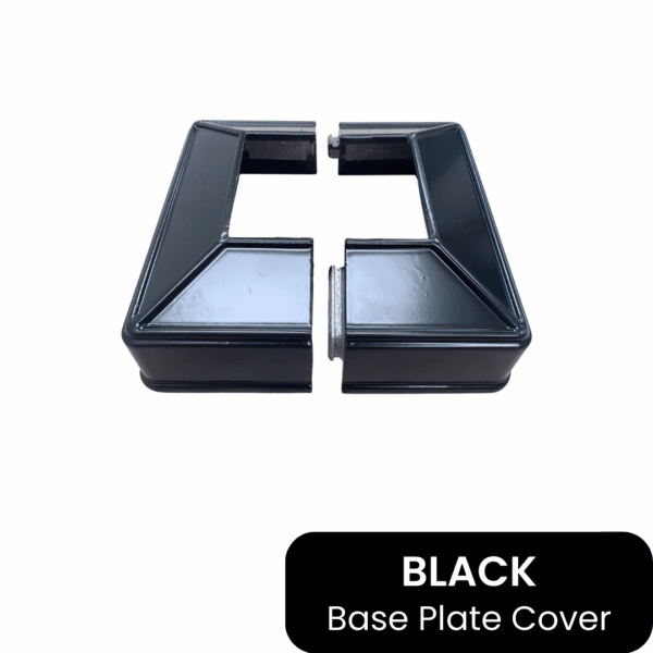 PoolSafe Post Cover - 2pc - 50x50mm - Black