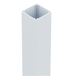 65x65 Steel Post - 2700mm - WHITE