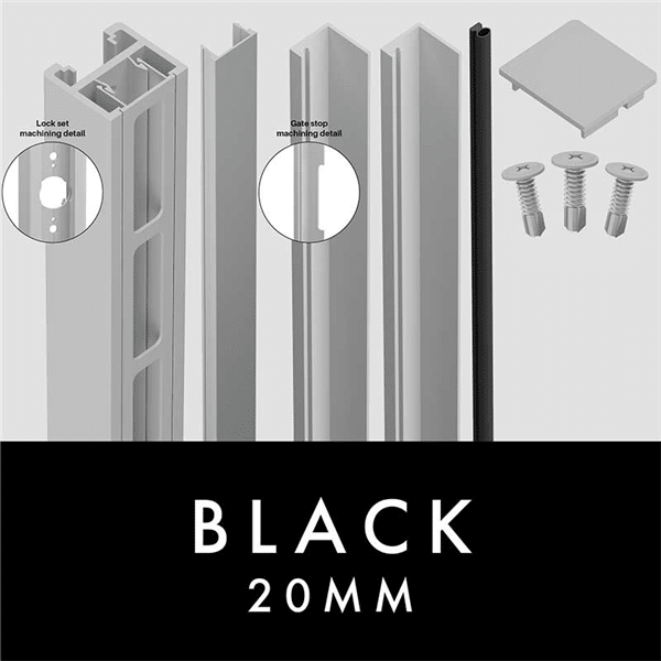XPS - GATE KIT 20MM - For Lever/Knob - B