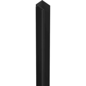 Slat Quickscreen Fence Side Frame Black 5800L
