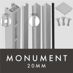 XPS - GATE KIT 20MM - For Lever/Knob - MN