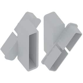 Slat Quickscreen Louvre Brackets Left & Right Surfmist