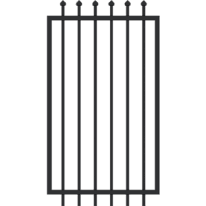 Security Zeus Steel Gate 975W x 2100H