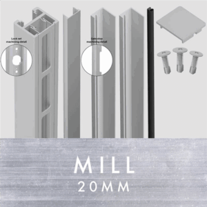 XPS - GATE KIT 20MM - For Lever/Knob - M