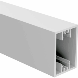 CTS - 65 x 45mm Heavy Duty RAIL (with 2 x screw flutes) - 1000mm - W
