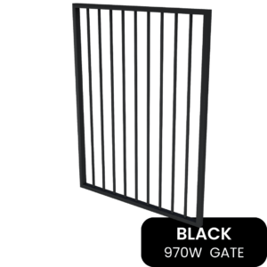 PoolSafe Gate Black 1200H x 970W