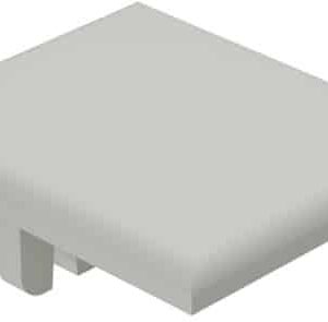 Slat Quickscreen Side Frame Top Cap Surfmist 30mm x 26mm x 3mm
