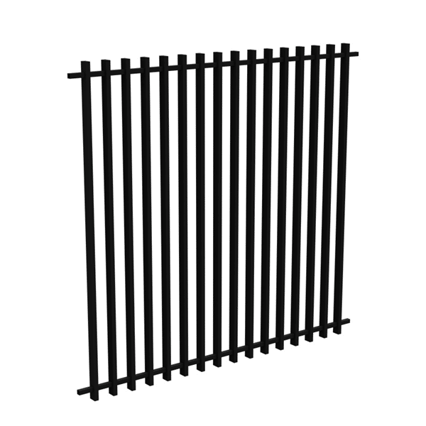 PoolSafe BARR Panel - 1969W x 1800H - Aluminium - Black