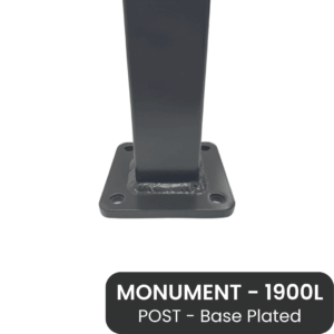 PoolSafe Post Monument 1900mm Base Plated