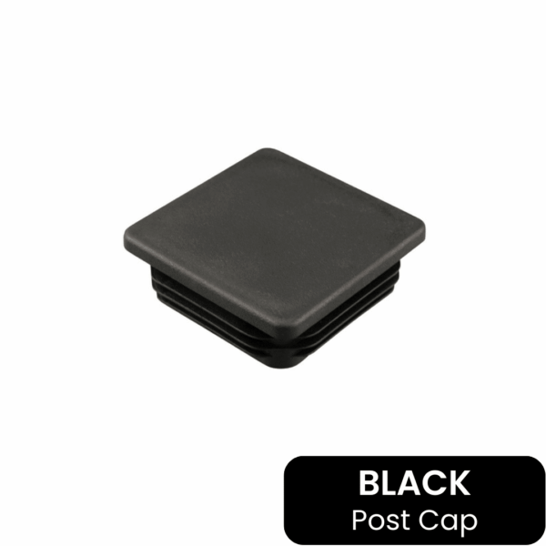 PoolSafe Post Cap Black