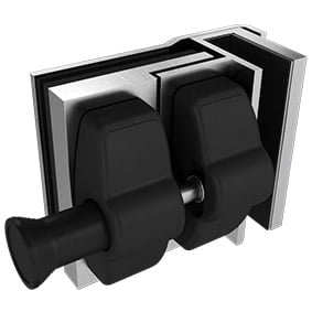 Latch Kit - Pool Gate to Glass Panel - 90º External