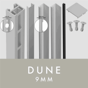 XPS - GATE KIT 9MM - For Lever/Knob - D
