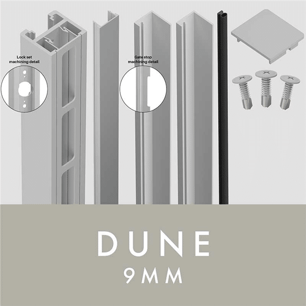 XPS - GATE KIT 9MM - For Lever/Knob - D