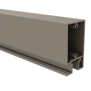 Slat Quickscreen Horiz Gate Rail Dune 65mm x 50mm x 4800L