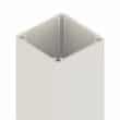 Post – 65x65mm x 2400mm Aluminium Heavy Duty Fencing Post - W