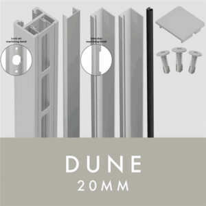 XPS - GATE KIT 20MM - For Lever/Knob - D
