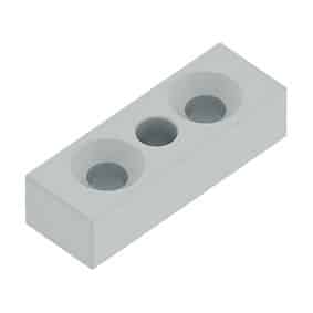 Slat Centre Support Rail Top / Bottom Plate Surfmist
