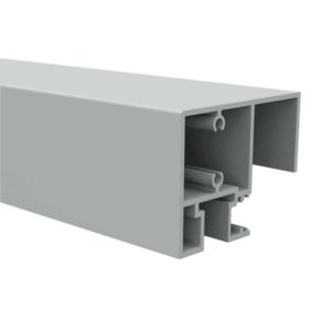 QS GATE-SLIDE 90TOP RAIL-6100mm-Black