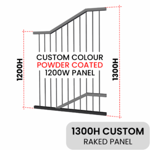 PoolSafe Raked Panel Custom 1200W