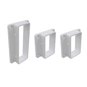 Hamptons Semi Privacy Wall / Post Brackets 3 pcs