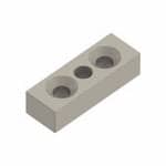 Slat Centre Support Rail Top / Bottom Plate Dune
