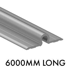 XPRESS Screening - Sliding Gate bolt down ALUMINIUM TRACK -3M