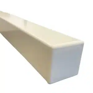 Flat Top Post Cream 50mm x 50mm x 2400L