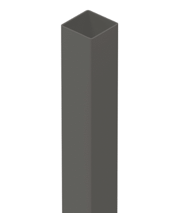 65x65 Steel Post - 2700mm - BASALT