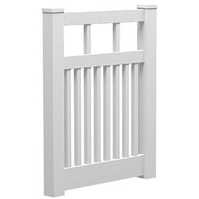 Hamptons Semi Privacy Gate 1000W x 1200H