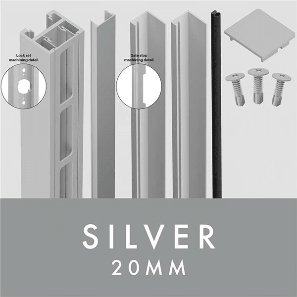 XPS - GATE KIT 20MM - For Lever/Knob - S