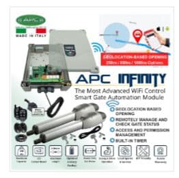 Double Swing Gates Automation Smart WIFI Kit