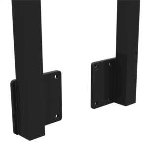 Face mount Left & Right Black 1500H