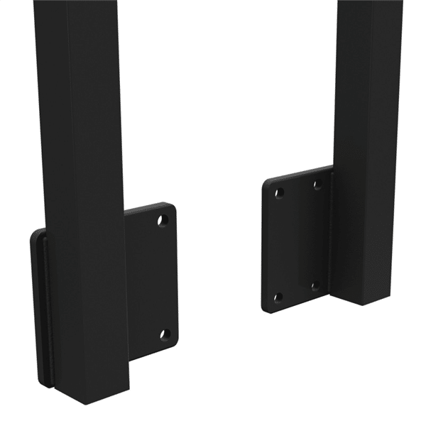 Face mount Left & Right Black 1500H