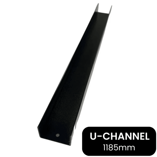 U Channel Frame KIT - 1185H - Black/Monument