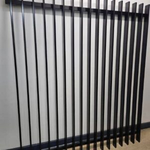 Blade Gate w/ Cap Black 920mm x 1800mm