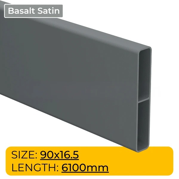 Slat With Centre Web Basalt 90mm x 16.5mm x 6100L