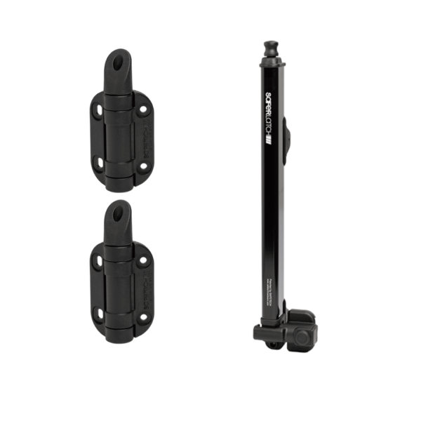 SafeTech Hinge & Latch Kit - HD Adjustable Self Closing