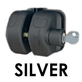 D&D Magna Latch Side Pull Lockable with Key (add to standard Mag Bolt Latches)