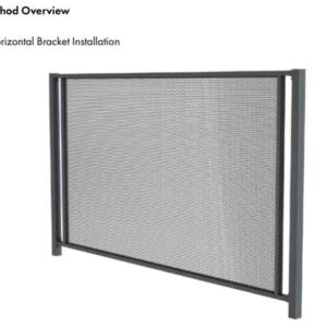 Perforated Panel - DIY Kit - 2000mmW x 1200mmH - MONUMENT - Method 1