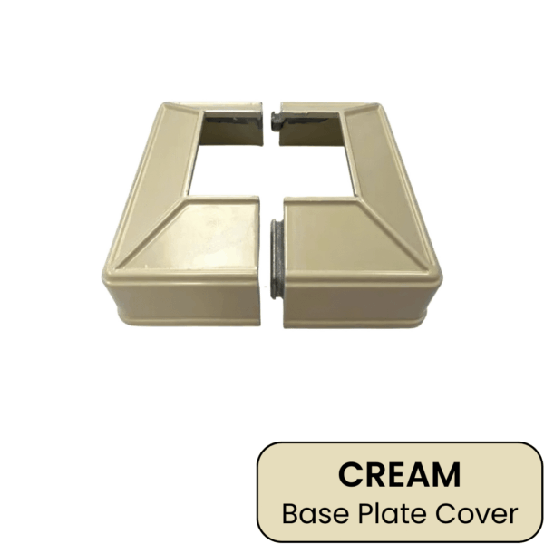 PoolSafe Post Cover - 2pc -  50x50mm -  Cream