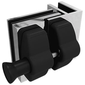 Latch Kit - Pool Gate to Glass Panel - 90º Internal