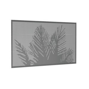 Perforated Panel - DIY Kit - PALM MOTIF - 2000mmW x 1200mmH - MONUMENT