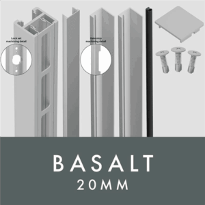 XPS - GATE KIT 20MM - For Lever/Knob - BS