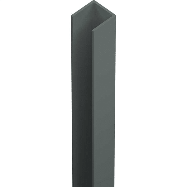 Slat Quickscreen Heavy Duty U Channel Top / Bottom Frame Basalt 5000L