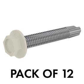 XPRESS PLUS Screening - 12G x 40mm Hex Flange Head - D