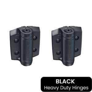 D&D Tru Close - Heavy Duty Hinge Set | Black
