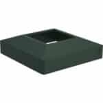 Flat Top Two Part Domical Cover Grey 50mm x 50mm