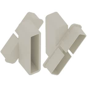 Slat Quickscreen Louvre Brackets Left & Right Dune