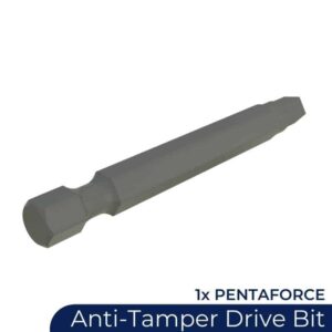 Security Drivebit for Anti Tamper Screws